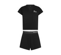 Karl Lagerfeld Shorty 'Ikon' noir / blanc, Taille XL