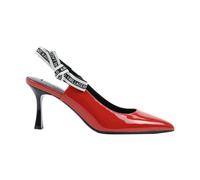 Karl Lagerfeld - Sienna Ribbon Sling - Femme - Chaussures - Rouge - Taille: 38 EU