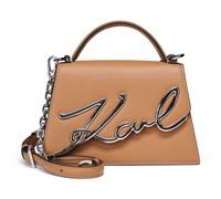 Karl Lagerfeld Signature 2.0 Sac à main Cuir 21.5 cm brun