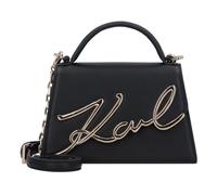 Karl Lagerfeld Signature 2.0 Sac à main Cuir 21.5 cm noir