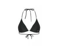Karl Lagerfeld - Signature Scallop Triangle Top - Femme - Maillots de bain - Noir - Taille: 40 FR