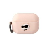 Karl Lagerfeld Silicone NFT Choupette Head 3D Coque AirPods Pro 2, Rose