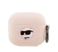 Karl Lagerfeld Silicone NFT Choupette Head 3D - Étui AirPods 3 (rose)