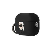 Karl Lagerfeld Silicone NFT Karl Head 3D Coque AirPods Pro 2, Noir