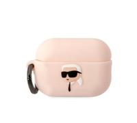 Karl Lagerfeld Silicone NFT Karl Head 3D - Étui pour AirPods Pro 2 (rose)