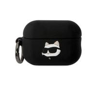Karl Lagerfeld Coque Silicone NFT Choupette Head 3D - AirPods Pro 2 (noir) - 3666339099268