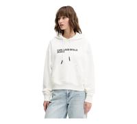 Karl Lagerfeld - Sweat à capuche - Femme - Sweatshirts et sweats à capuche - Blanc - Taille: 40 FR