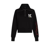 Karl Lagerfeld Sweat-shirt 'Disney x Karl Lagerfeld' bleu / rouge / noir / blanc, Taille XS