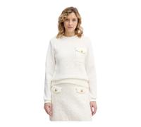 Karl Lagerfeld - SweaT-shirt en bou emme - Pulls - Beige - Taille: 38 FR