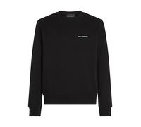Karl Lagerfeld Sweat-shirt 'Rue St-Guillaume' noir / blanc, Taille M