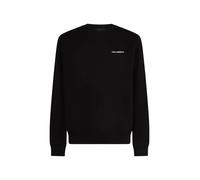 Karl Lagerfeld Sweat-shirt 'Rue St-Guillaume' noir / blanc, Taille XXL