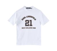 Karl Lagerfeld - T-shirt 21 - Homme - Tops - Blanc - Taille: S