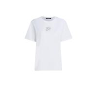 Karl Lagerfeld T-shirt 'Autograph' blanc, Taille M