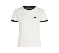 Karl Lagerfeld T-shirt 'Ikon' crème / noir, Taille S