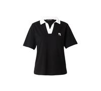 Karl Lagerfeld T-shirt 'IKON' noir / blanc, Taille S
