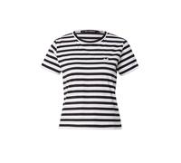 Karl Lagerfeld T-shirt 'IKON' noir / blanc, Taille XS