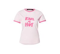 Karl Lagerfeld T-shirt 'KARL IS HOT' rose / rosé, Taille M