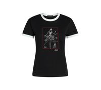 Karl Lagerfeld T-shirt 'Le Ballet' rouge / noir / blanc, Taille XS