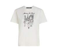 Karl Lagerfeld T-shirt 'PARIS' noir / blanc, Taille XS