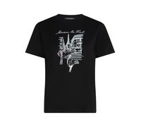 Karl Lagerfeld T-shirt 'PARIS SKETCH STREET' gris / prune / noir / blanc, Taille XL