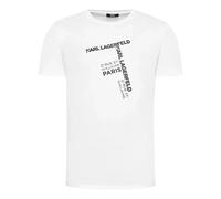 Karl Lagerfeld - T-shirt Rue St. Guillaume - Homme - Tops - Blanc - Taille: M