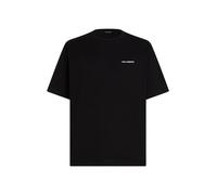 Karl Lagerfeld T-Shirt 'Rue St-Guillaume Legeres' noir / blanc, Taille L