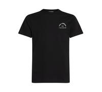 Karl Lagerfeld T-Shirt 'Rue St-Guillaume' noir / blanc, Taille XL