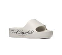 KARL LAGERFELD Tongs Kobo II Hotel Karl Modèle KL86000 Blanc/Beige