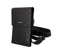 Karl Lagerfeld Torebka Klwbsamsmkczarny/Plaque monogramme noir