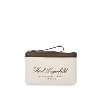 Karl Lagerfeld Trousse de maquillage 'Hotel' beige / marron, Taille One Size
