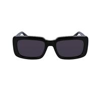 KARL LAGERFELD Unisex Adult Sunglasses KL6101S - Black with Solid Grey Lens