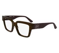 Karl Lagerfeld Unisex KL6196 212 Montures optiques Acétate Marron Carré Normale