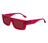 Karl Lagerfeld Unisex KLJ6147S 525 Lunettes de soleil Injecté Fuchsia Fuchsia Carré Normale