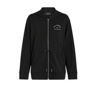 Karl Lagerfeld Veste de survêtement 'Rue St-Guillaume' noir / blanc, Taille XL