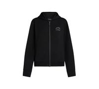 Karl Lagerfeld Veste de survêtement 'Rue St-Guillaume' noir / blanc, Taille XS