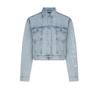 Karl Lagerfeld Veste mi-saison 'Disney X' bleu clair / jaune / noir / blanc, Taille M