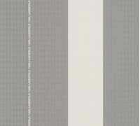 Karl Lagerfeld Wallpaper papier peint du créateur Ribbon papier peint luxe intissé gris blanc 10,05 m x 0,53 m