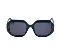 Karl Lagerfeld - Wide Rectangular Lunettes de soleil - Femme - Accessoires - Bleu - Taille: ONE Size