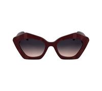 Karl Lagerfeld Lunettes de soleil KL6199S Acétate Bordeaux dégradé violet/rose Femme CAT3