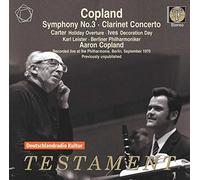 Karl Leisrter - Copland / Symphony No.3 / Clarinet Concerto