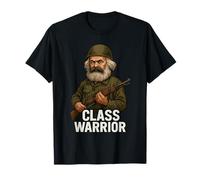 Karl Marx - Class Warrior - Class War - Communisme T-Shirt