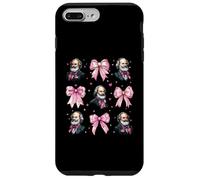Karl Marx Communism Communist Girl Coquette Nœud Rose Coque pour iPhone 7 Plus/8 Plus