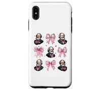 Karl Marx Communism Communist Girl Coquette Nœud Rose Coque pour iPhone XS Max