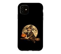 Karl Marx Communism Communist Jack O Lantern Moon Balai Coque pour iPhone 11