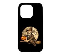 Karl Marx Communism Communist Jack O Lantern Moon Balai Coque pour iPhone 15 Pro