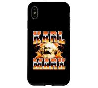Karl Marx Communism Communist Socialism années 90 Bootleg Style Coque pour iPhone XS Max