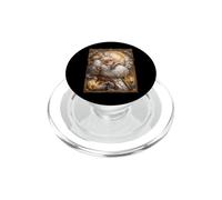 Karl Marx Coquette Communiste chrétienne Florale PopSockets PopGrip pour MagSafe