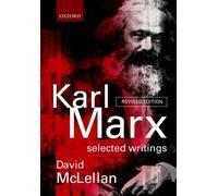 McLellan – Karl Marx Selected Writings – 2e édition – Broché
