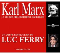 Karl marx la pensee philosophique expliquee - un cours particulier de luc ferry en 3 cd audio Luc Ferry (Auteur)