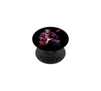 Karl Marx Loup-Garou Jouant de la Guitare Communiste Gothique PopSockets PopGrip Adhésif